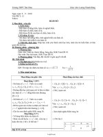 Giáo án Đại số 10 cơ bản tiết 12: Hàm số (tiết 2)