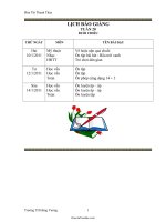 Giáo án các môn học lớp 1 - Tuần dạy 20 năm 2011 - Hứa Thi Thanh Thủy