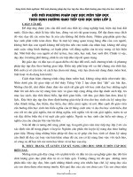 Sáng kiến kinh nghiệm: Đổi mới phương pháp dạy học tập đọc theo định hướng giao tiếp cho học sinh lớp 2