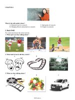 Đề kiểm tra nghe môn Tiếng Anh Lớp 10