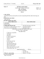 Giáo án Kể chuyện lớp 5 - Tiết 35: Ôn tập cuối học kì II (tiết 4) - Trương Tiến Đạt - Trường Tiểu học 