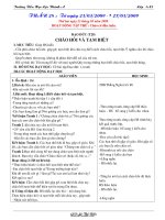 Bài soạn các môn khối lớp 1 - Trường Tiểu Học Lộc Thành A - Tuần 28