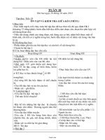 Giáo án các môn học lớp 4 - Tuần dạy học 10 năm 2013