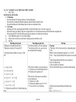 Giáo án Đại số lớp 10 NC tiết 7: Tập hợp và các phép toán trên tập hợp