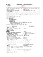 Giáo án Tổng hợp môn học lớp 4 - Tuần học số 5