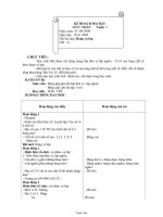 Giáo án môn Toán khối 4 - Tiết 8: Hàng và lớp