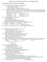 ĐỀ CƯƠNG ÔN TẬP GIỮA HỌC KỲ I - CÁC MÔN KHỐI 10 - NĂM HỌC 2020 - 2021