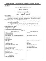 Bài soạn môn học khối lớp 1 - Tuần 23 năm 2010