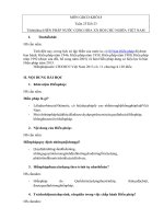 Bài học trực tuyến khối 8 (Tuần 22)