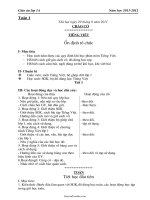 Giáo án tổng hợp môn học lớp 1 - Tuần 1 - Năm học 2011 - 2012