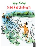 Tập đọc- Kể chuyện lớp 3 : Sự tích lễ hội Chử Đồng Tử