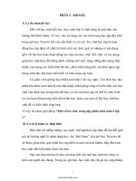 Đề tài Một số trò chơi trong dạy phân môn Toán ở lớp 1