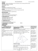 Giáo án Hình học 11 - Tiết 42: Ôn tập chương III