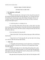 Nội dung trọng tâm môn Thể Dục - khối 6, 7, 8, 9