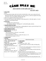 Giáo án Ngữ văn 10 tiết 52: Cảnh ngày hè (Bảo kính cảnh giới, bài 43 ) Nguyễn Trãi