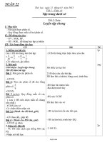 Giáo án Tổng hợp môn lớp 4 - Tuần số 22 (chuẩn kiến thức)