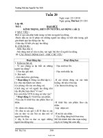 Giáo án môn Toán khối 4 - Tuần 20 - Trường Tiểu học Nguyễn Văn Trỗi