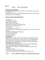 BÀI HỌC MÔN ĐỊA - 6