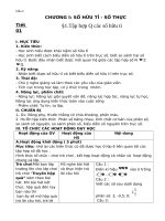 Giáo án đại số 7 phát triển năng lực 5 hoạt động soạn 3 cột 