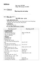 Giáo án các môn học lớp 1 (buổi sáng) - Tuần 24