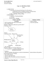 Bài soạn môn học Tiếng Anh lớp 11 - Period 82 đến Period 85