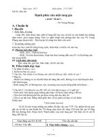 Giáo án Ngữ văn 11 Tiết 45 - Đọc văn Hạnh phúc của một tang gia ( trích