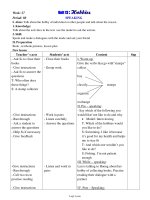 Bài soạn môn học Tiếng Anh 11 - Period 80 - Unit 13: Hobbies speaking