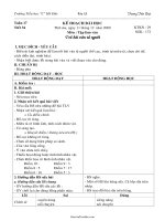 Giáo án Tập làm văn lớp 5 - Tiết 34: Trả bài văn tả người - Trương Tiến Đạt - Trường Tiểu học 