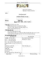 Giáo án Lớp 1 - Tuần 2 - Đặng Thị Lan - Tiểu học hải Dương