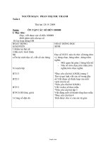 Giáo án Toán Lớp 4 - Tuần 1 - Năm học 2009-2010 - Phan Thị Thu Thanh