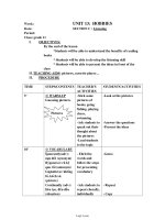Bài soạn môn học Tiếng Anh 11 - Unit 13: Hobbies - Section C: Listening
