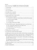 Thiết kế và tổ chức dạy học chủ đề STEM trong bài 