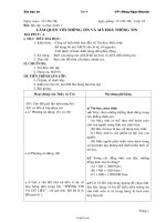 Giáo án môn Tin học 10 - Làm quen với thông tin và mã hoá thông tin