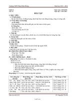 Giáo án Vật lí 10 Tiết 41: Bài tập