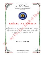 Luận văn kinh tế Hoàn thiện hệ thống quản lý chất lượng 5S của công ty TNHH MTV Thực Phẩm Huế