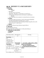 Giáo án môn Hóa học 11 - Bài 46: Benzen và ankylbenzen