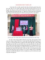 Hành động nhỏ ý nghĩa lớn