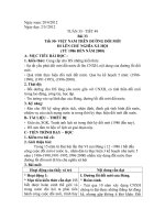 Tiết 50- VIỆT NAM TRÊN ĐƯỜNG ĐỔI MỚI ĐI LÊN CHỦ NGHĨA XÃ HỘI (TỪ 1986 ĐẾN NĂM 2000) - Website Trường THCS Lê Quý Đôn - Đại Lộc - Quảng Nam