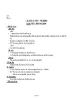 Giáo án môn Hóa học 11 - Bài 16: Phân bón hoá học