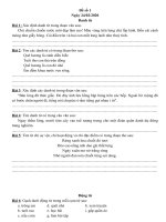 ôn tập lớp 4 từ ngày 24