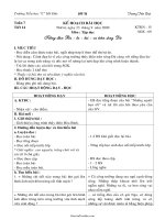 Giáo án Tập đọc lớp 5 - Tiết 14: Tiếng đàn Ba-La-lai-ca trên sông Đà - Trương Tiến Đạt - Trường Tiểu học 