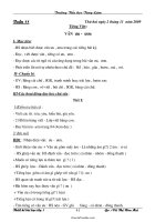 Giáo án Lớp 1 - Tuần 11 - Vũ Thị Hoa Mai - Trường Tiểu học Tùng Lâm