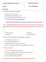 bài tập trực tuyến khối 9 các môn từ 16022021 đến 27022021 thcs chu văn an