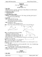 Giáo án Lớp 4 - Tuần 10 - Năm học 2010-2011 - Nguyễn Thị Hương Giâng