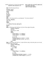 ĐỀ CƯƠNG ÔN TẬP GIỮA KÌ 1- NĂM HỌC 2O2O - 2021