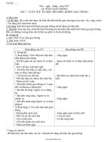 Giáo án dạy học các môn lớp 1 - Tuần 10 năm 2013