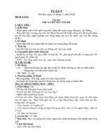 Giáo án 4C ( tuần 9)