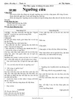 Giáo án các môn học lớp 1 - Tuần số 31 - Lê Thị Nghĩa