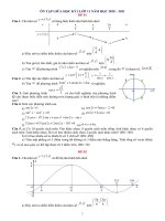 TÀI LIỆU THAM KHẢO ÔN TẬP ĐÁNH GIÁ ĐỊNH KỲ GIỮA KỲ 1 MÔN TOÁN 11-2020-2021