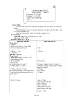 Giáo án môn Toán khối 4 - Tiết 21: Luyện tập